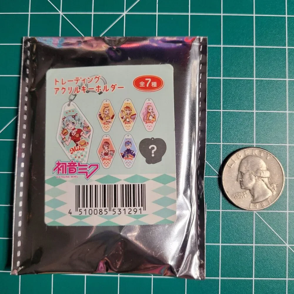 KAITO Vocaloid Diner Series Trading Acrylic Keychain